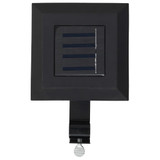 Vrtne solarne svjetiljke 12 kom LED kvadratne 12 cm crne Vrtne solarne svjetiljke 12 kom LED kvadratne 12 cm crne