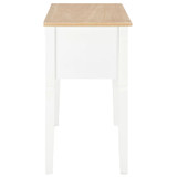 280069 Writing Desk White 109,5x45x77,5 cm Wood