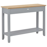 Konzolni stol sivi 110 x 35 x 80 cm drveni Konzolni stol sivi 110 x 35 x 80 cm drveni