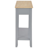 Konzolni stol sivi 110 x 35 x 80 cm drveni Konzolni stol sivi 110 x 35 x 80 cm drveni