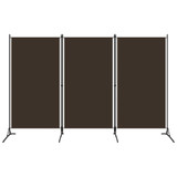 Sobna pregrada s 3 panela smeđa 260 x 180 cm Sobna pregrada s 3 panela smeđa 260 x 180 cm