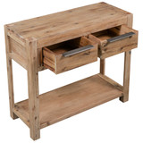 Konzolni stol 82 x 33 x 73 cm od masivnog bagremovog drva Konzolni stol 82 x 33 x 73 cm od masivnog bagremovog drva