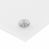 Kuhinjska zaštita od prskanja bijela 80 x 50 cm kaljeno staklo Kuhinjska zaštita od prskanja bijela 80 x 50 cm kaljeno staklo