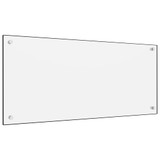 Kuhinjska zaštita od prskanja bijela 90 x 40 cm kaljeno staklo Kuhinjska zaštita od prskanja bijela 90 x 40 cm kaljeno staklo