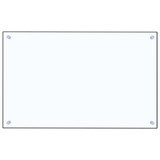Kuhinjska zaštita od prskanja prozirna 80x50 cm kaljeno staklo Kuhinjska zaštita od prskanja prozirna 80x50 cm kaljeno staklo