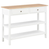 280029 Sideboard White 110x35x80 cm MDF