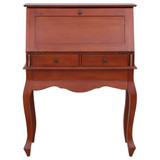 283841 Secretary Desk Brown 78x42x103 cm Solid Mahogany Wood