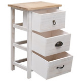 Bočni ormarić 35 x 25 x 57 cm od drva paulovnije