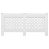 vidaXL Pokrov za radijator bijeli 172 x 19 x 81,5 cm MDF