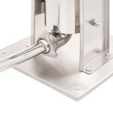 Ručna punilica za kobasice srebrna 7 L od nehrđajućeg čelika