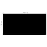 Pokrivač za bazen crni 450 x 220 cm PE