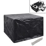 Navlake za vrtni namještaj za 4 osobe 2 kom 8 ušica 113x113 cm Navlake za vrtni namještaj za 4 osobe 2 kom 8 ušica 113x113 cm