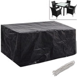 Navlake za vrtni namještaj za 4 osobe 2 kom 8 ušica 180x140 cm Navlake za vrtni namještaj za 4 osobe 2 kom 8 ušica 180x140 cm