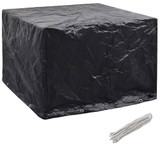 Navlake za vrtni namještaj s 8 ušica 2 kom 122 x 112 x 98 cm Navlake za vrtni namještaj s 8 ušica 2 kom 122 x 112 x 98 cm