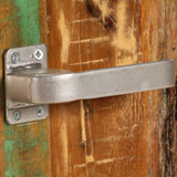 Noćni ormarić od masivnog obnovljenog drva 50 x 30 x 50 cm