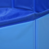 Sklopivi bazen za pse plavi 80 x 20 cm PVC