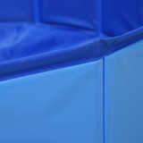 Sklopivi bazen za pse plavi 120 x 30 cm PVC