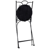 3-dijelni mozaični bistro set s keramičkim pločicama boje cigle