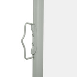 Uvlačiva bočna tenda za terasu 140 x 500 cm krem