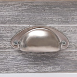 Bočni stolić sivi 40 x 40 x 40 cm od drva paulovnije