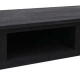 Konzolni stol crni 110 x 45 x 76 cm drveni Konzolni stol crni 110 x 45 x 76 cm drveni