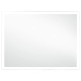 vidaXL Kupaonsko LED zidno ogledalo 100 x 60 cm
