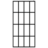 Pregrada za tuširanje od prozirnog kaljenog stakla 140 x 195 cm