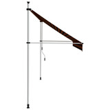Tenda na ručno uvlačenje 350 cm narančasto-smeđa
