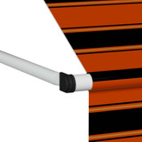 Tenda na ručno uvlačenje 350 cm narančasto-smeđa