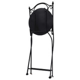 Bistro stolice s mozaikom 2 kom smeđe keramičke