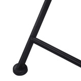 Bistro stolice s mozaikom 2 kom sive