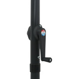 Suncobran antracit 200 x 211 cm aluminijski