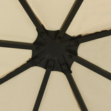 Sjenica 3 x 3 m krem