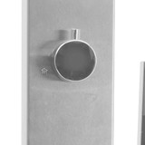 Vrtni tuš od nehrđajućeg čelika ravni