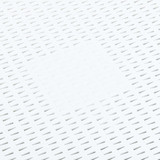 Bočni stol bijeli 54 x 54 x 36,5 cm plastični Bočni stol bijeli 54 x 54 x 36,5 cm plastični