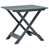Sklopivi vrtni stol zeleni 79 x 72 x 70 cm plastični Sklopivi vrtni stol zeleni 79 x 72 x 70 cm plastični