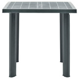 Vrtni stol zeleni 80 x 75 x 72 cm plastični Vrtni stol zeleni 80 x 75 x 72 cm plastični
