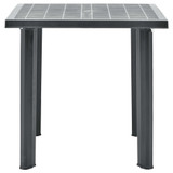 Vrtni stol antracit 80 x 75 x 72 cm plastični Vrtni stol antracit 80 x 75 x 72 cm plastični