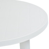 Vrtni stol bijeli 89 cm plastični Vrtni stol bijeli 89 cm plastični