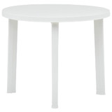 Vrtni stol bijeli 89 cm plastični Vrtni stol bijeli 89 cm plastični