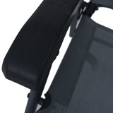 3-dijelni bistro set sivi čelični