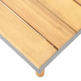 Vrtni stolić za kavu 60 x 60 x 31,5 cm masivno bagremovo drvo Vrtni stolić za kavu 60 x 60 x 31,5 cm masivno bagremovo drvo
