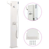 Vrtna slavina za tuš 110 cm od nehrđajućeg čelika Vrtna slavina za tuš 110 cm od nehrđajućeg čelika