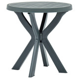 Bistro stol zeleni Ø 70 cm plastični Bistro stol zeleni Ø 70 cm plastični