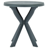 Bistro stol zeleni Ø 70 cm plastični Bistro stol zeleni Ø 70 cm plastični
