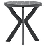 Bistro stol antracit Ø 70 cm plastični Bistro stol antracit Ø 70 cm plastični