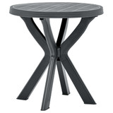 Bistro stol antracit Ø 70 cm plastični Bistro stol antracit Ø 70 cm plastični