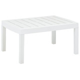 Vrtni stol bijeli 78 x 55 x 38 cm plastični Vrtni stol bijeli 78 x 55 x 38 cm plastični