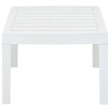Vrtni stol bijeli 78 x 55 x 38 cm plastični Vrtni stol bijeli 78 x 55 x 38 cm plastični