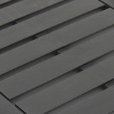Vrtni stol antracit 78 x 55 x 38 cm plastični Vrtni stol antracit 78 x 55 x 38 cm plastični